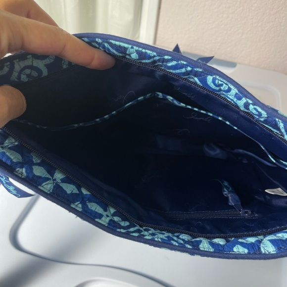 NWOT Vera Bradley Bag Blue Quilt Pattern - Picture 7 of 7